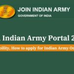Join Indian Army Portal 2024